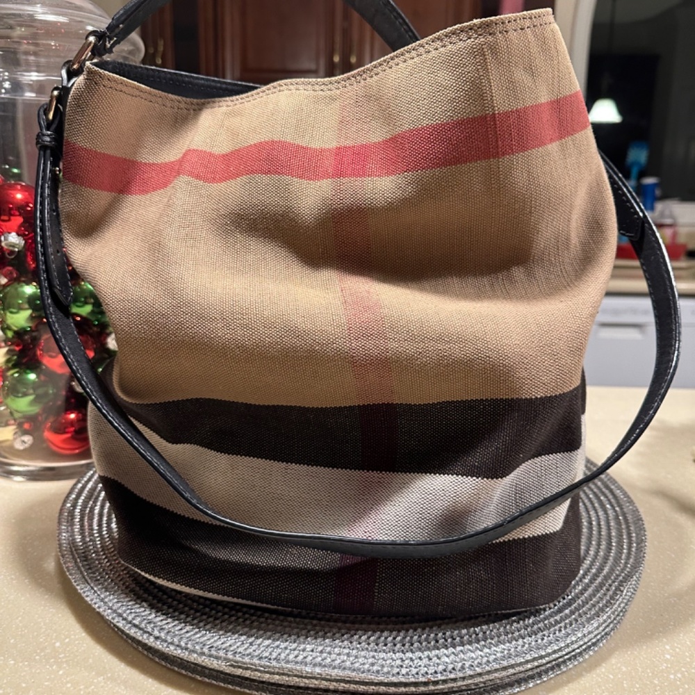 BURBERRY HOBO BAG - Picture 3 of 12